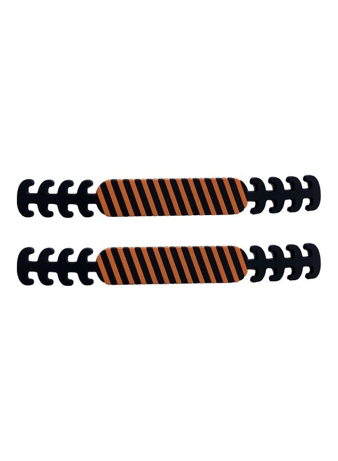 زاب مجموعة أشرطة تمديد قابلة للتعديل لقناع الوجه مكونة من قطعتين