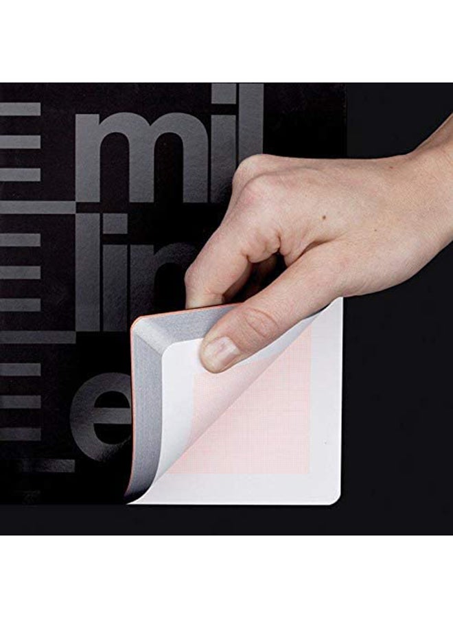 Nuuna Millimeter Graphic Notebook, 256 Pages Black  - Image 3