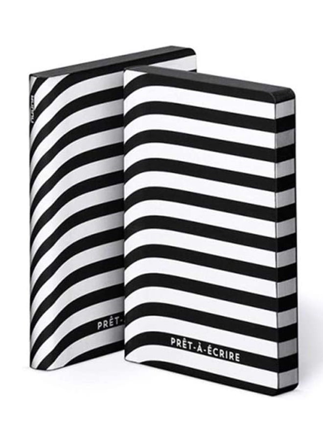 Nuuna Pret-A-Ecrire Graphic Notebook, 176 Pages Black/White  - Image 2