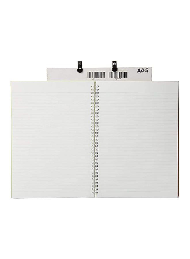 Maruman - Septcouleur A4 Notebook, 80 Pages Green - Image 1