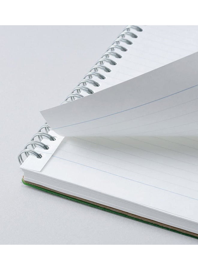Maruman - Septcouleur A4 Notebook, 80 Pages Green - Image 1