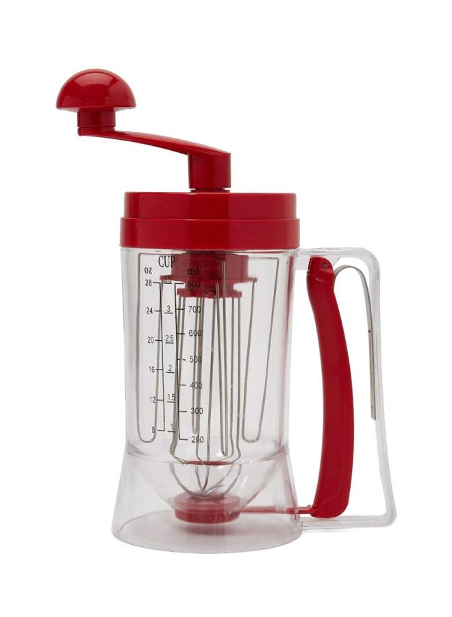 KM Pancake Mixer And Dispenser Machine Red/Clear 17.5x25cm  - Image 1