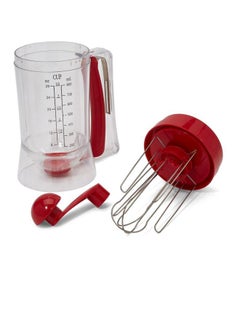 KM Pancake Mixer And Dispenser Machine Red/Clear 17.5x25cm  - Image 2