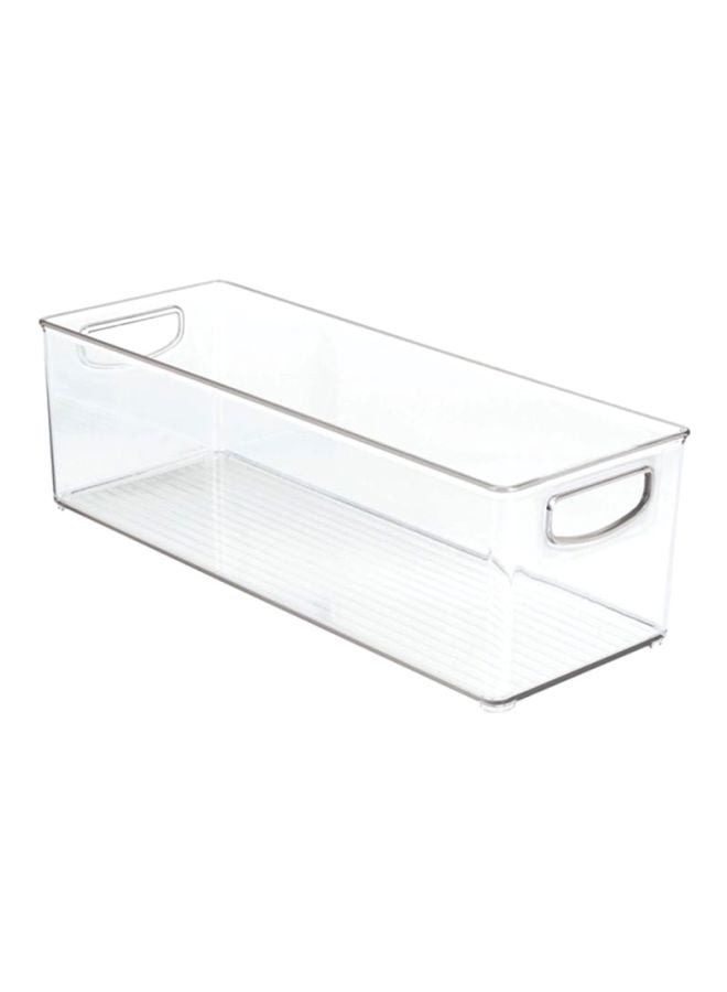 InterDesign Plastic Kitchen Binz Clear 40.64x15.24x12.70cm  - Image 1