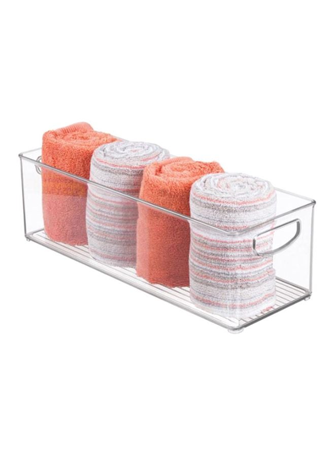 InterDesign Plastic Kitchen Binz Clear 40.64x15.24x12.70cm  - Image 2