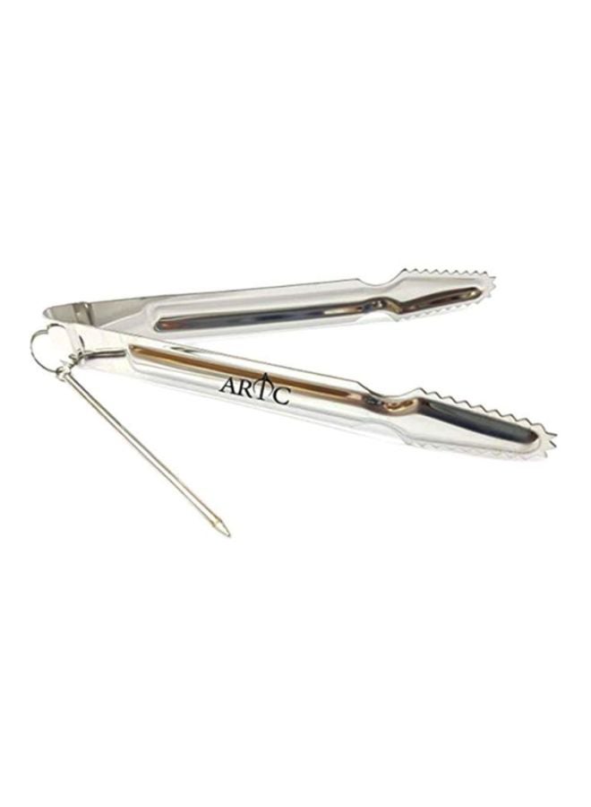 ARTC Stainless Steel Mini Ice Tong Silver 7x2inch