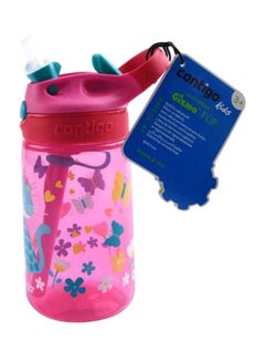 Contigo Printed Water Bottle Pink 420ml 