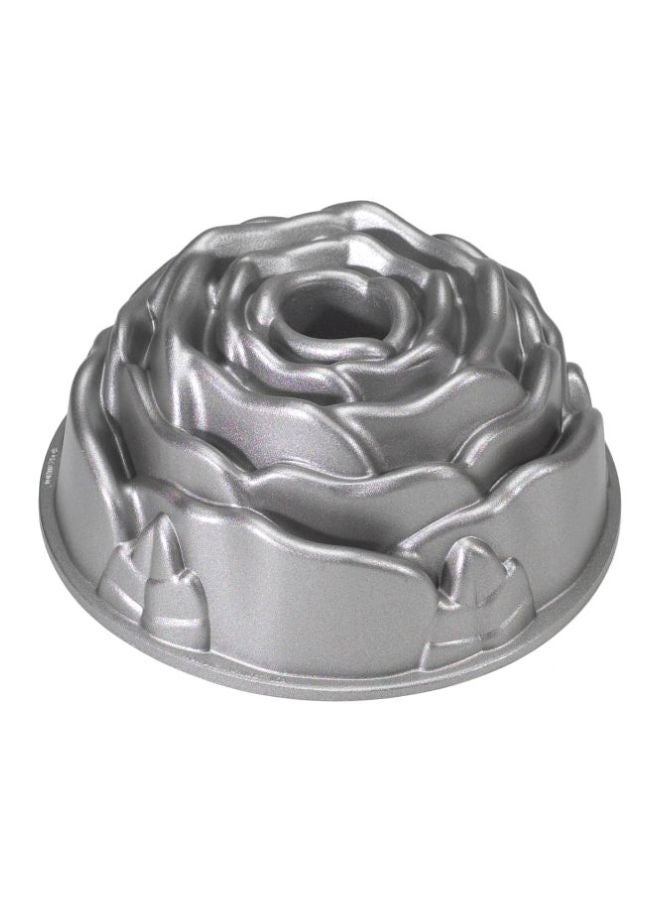 نورديك وير صينية بان كيك على شكل وردات رمادي 8.5بوصة - Image 1