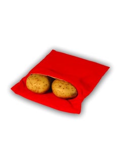 AS SEEN ON TV Potato Express Microwave Potato Cooker Red 11x8.5x0.75inch  - Image 3