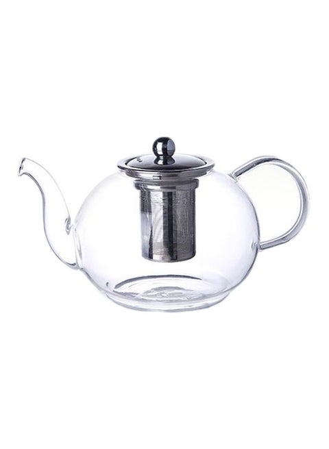 Borosilicate Glass Teapot Clear 1Liters