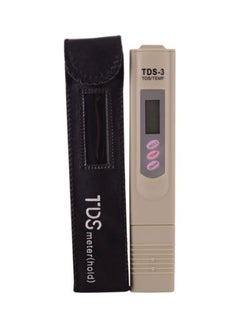 PuriPro Plastic Digital LCD TDS Meter Beige 16centimeter  - Image 1
