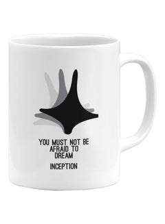 LOUD UNIVERSE Quote From Inception Movie Printed Ceramic Coffee Mug Quote From Inception 
