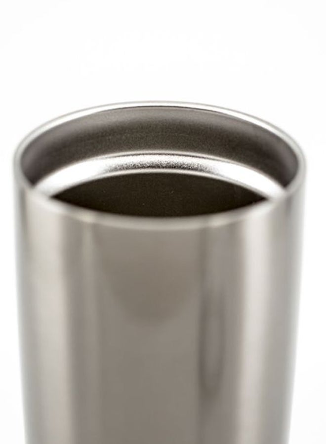 LOUD UNIVERSE We Know Love Will Find A Way Printed Stainless Steel Travel Tumbler With Lid Silver/Yellow/Black  - Image 4