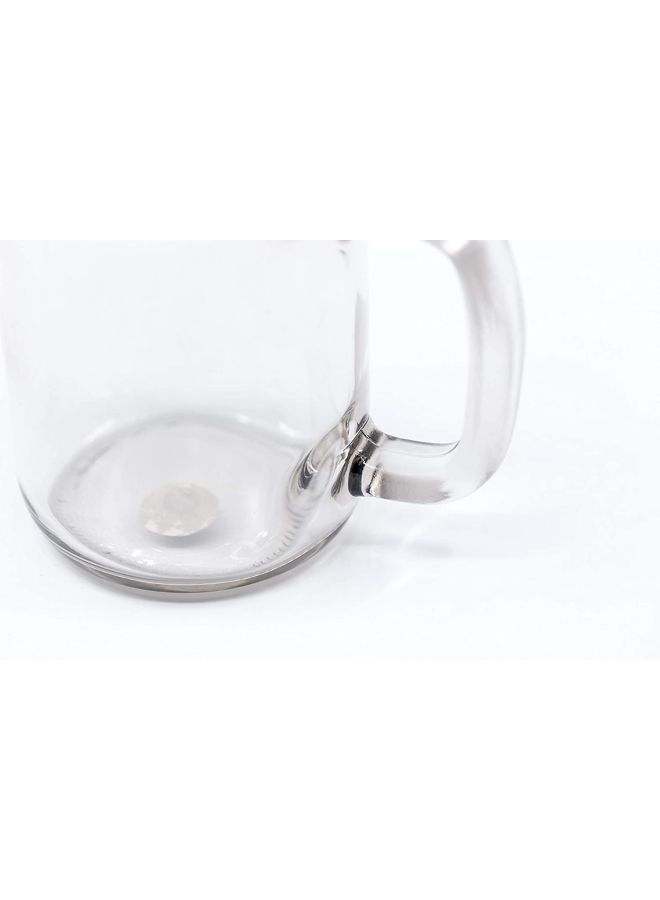 LOUD UNIVERSE Stranger Things Printed Mason Jar With Lid And Straw Clear/Silver/Black - Image 3