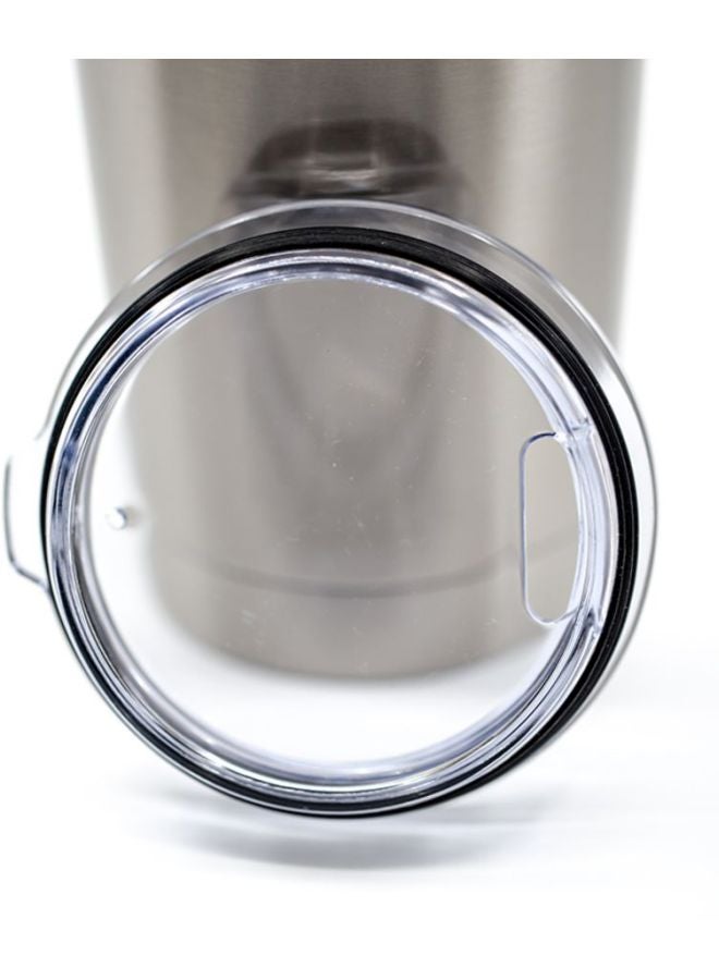 LOUD UNIVERSE Finding Nemo Quote Printed Stainless Steel Tumbler With Lid Silver/Black/Blue  - Image 3