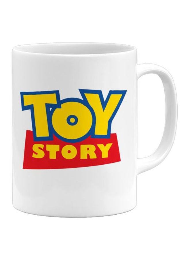 LOUD UNIVERSE Toy Story Printed Coffee Mug White/Yellow/Red 