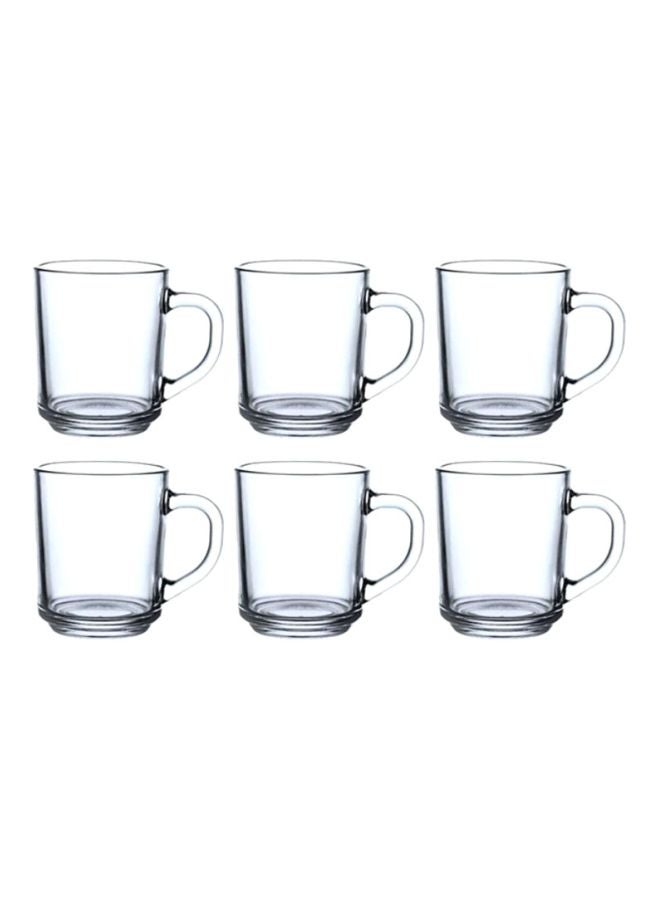 ARTC - 6-Piece Tea Mug Set Clear - Image 1