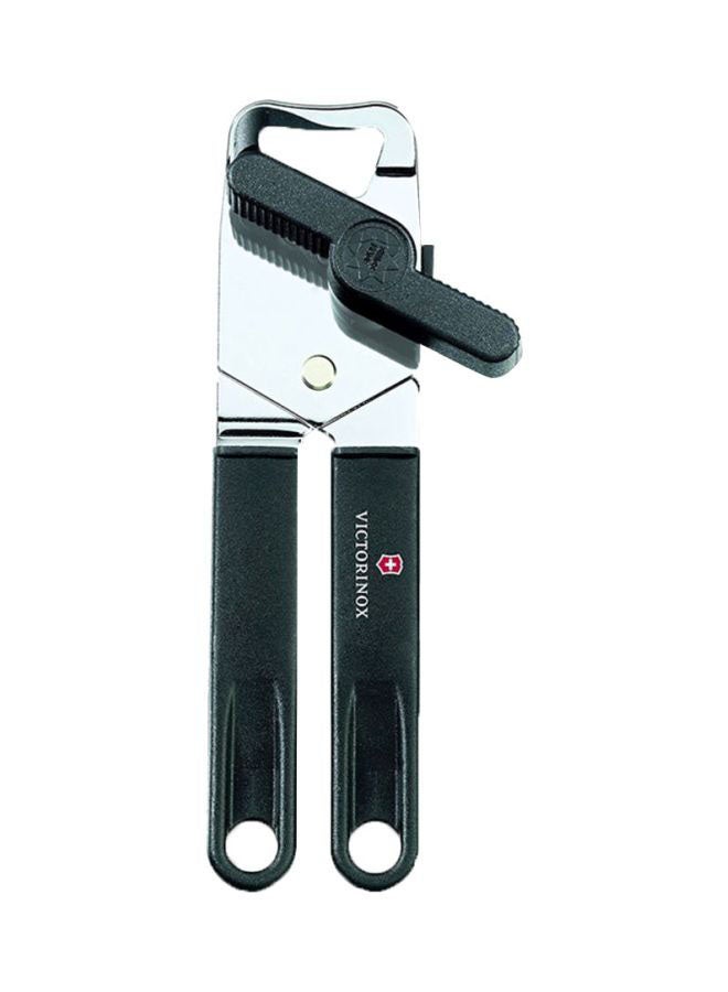 Victorinox Stainless Steel Universal Can Opener Black/Silver 18cm  - Image 1
