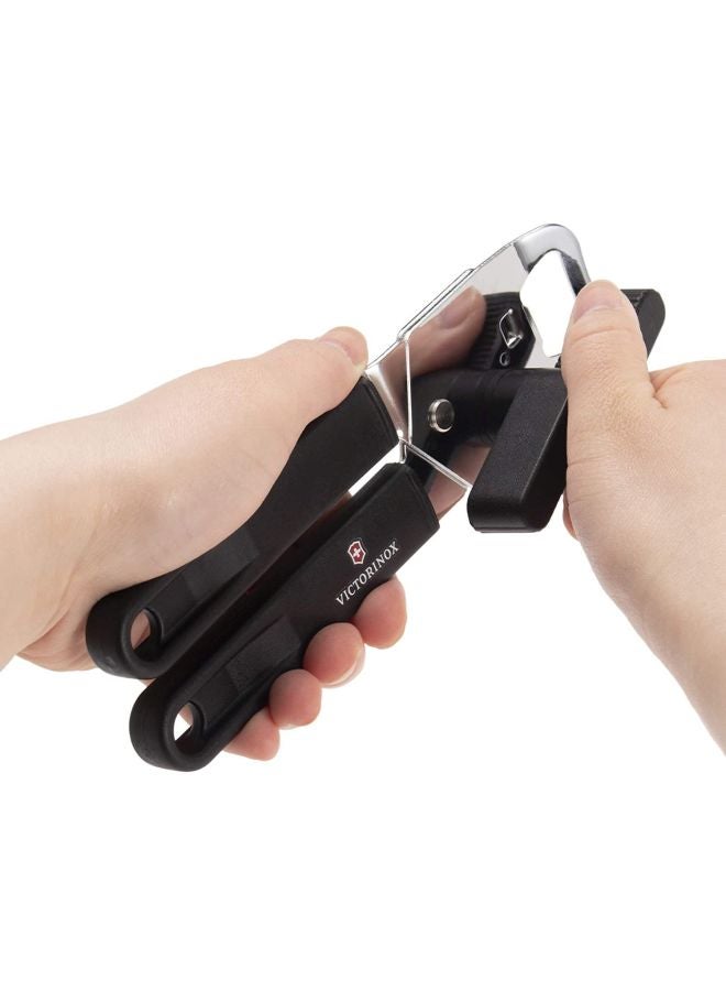 Victorinox Stainless Steel Universal Can Opener Black/Silver 18cm  - Image 4