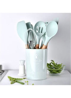 TD HOME 11-Piece Cooking Utensil Set Mint Green 11.93inch  - Image 4