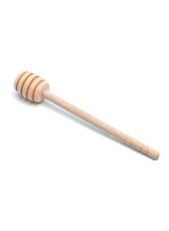 ARTC 4-Piece Wooden Honey Dipper Beige 6inch  - Image 2