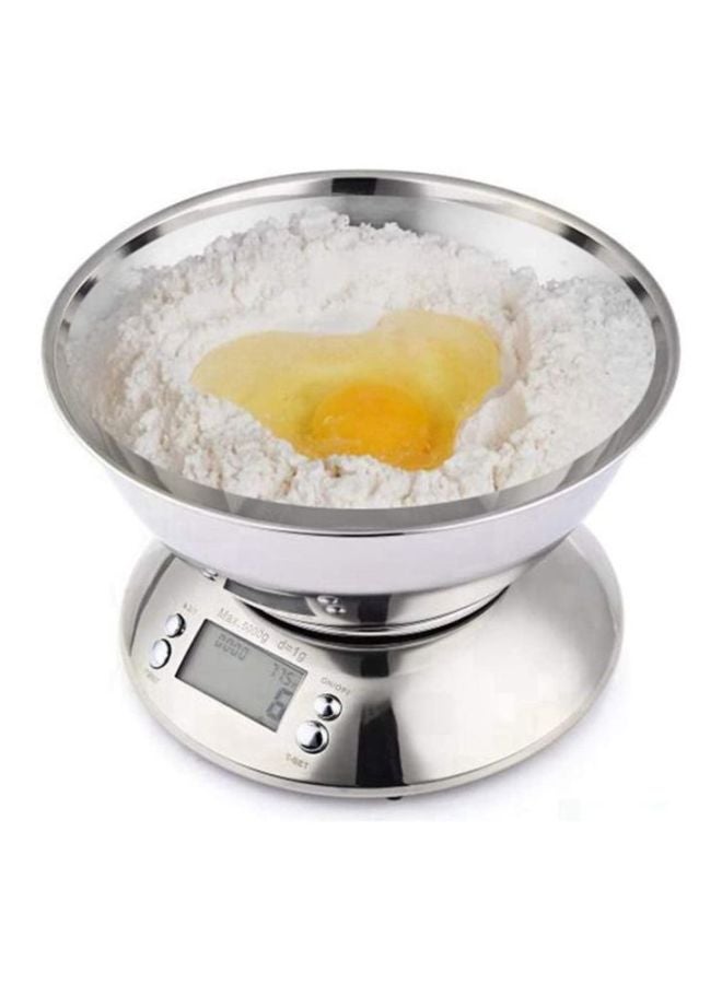 CAMRY - Stainless Steel Bowl Digital Kitchen Scale Silver - Image 1