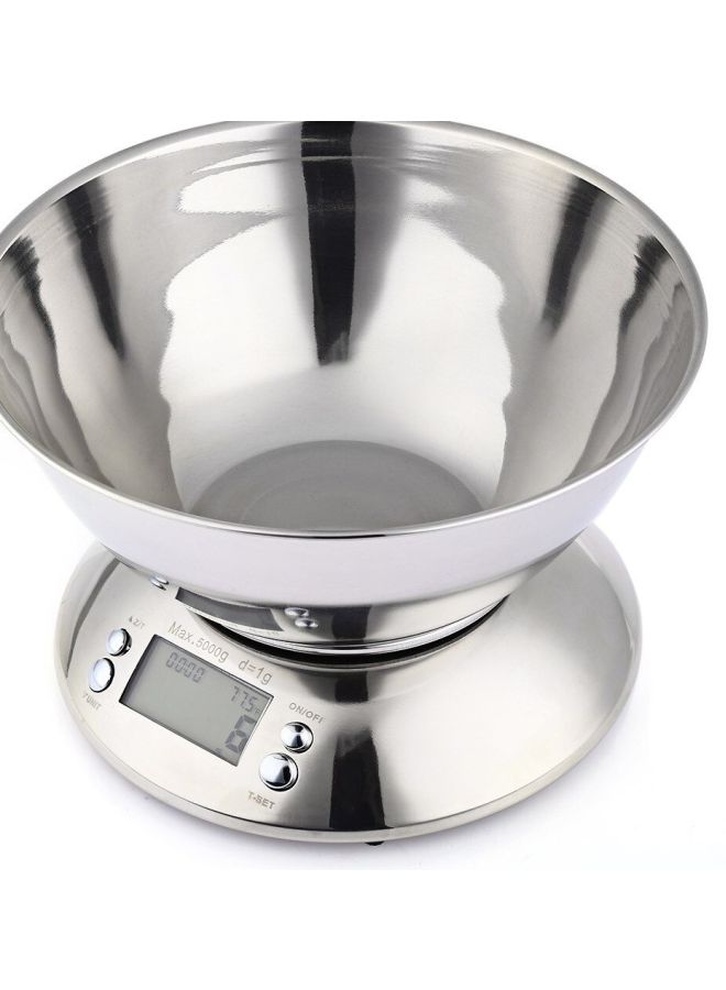 CAMRY - Stainless Steel Bowl Digital Kitchen Scale Silver - Image 1