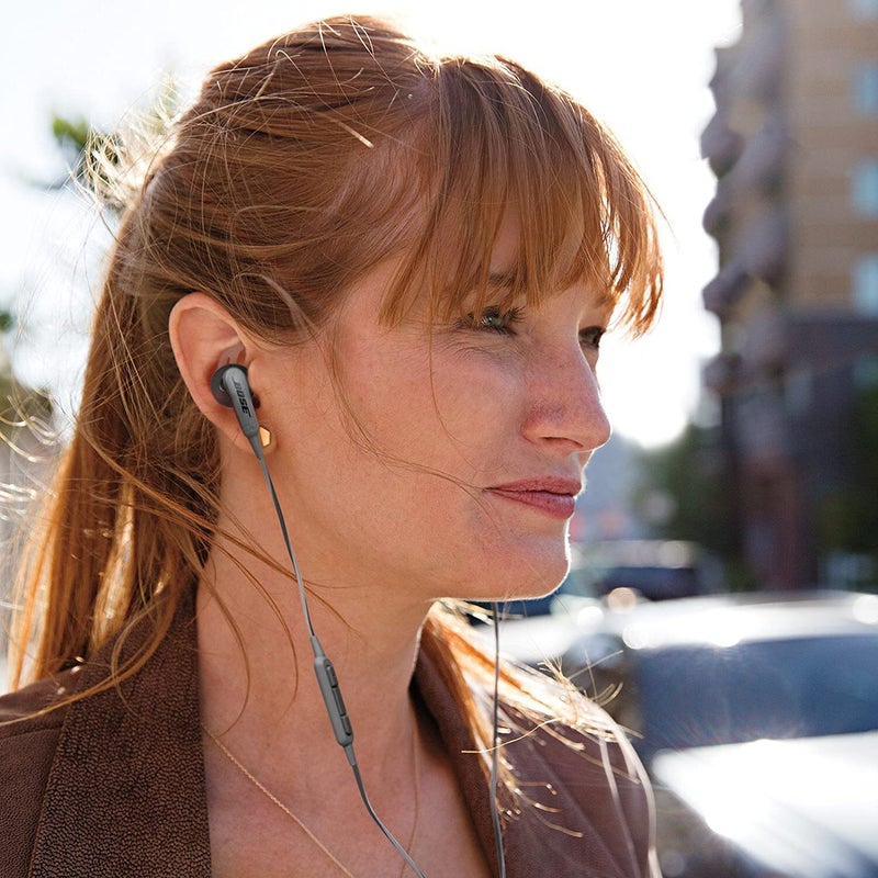 BOSE - SoundSport In-Ear Earphones Grey/Black - Image 1
