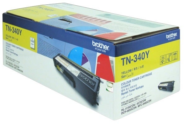 brother Toner Cartridge - Tn-340Y Yellow - Image 2