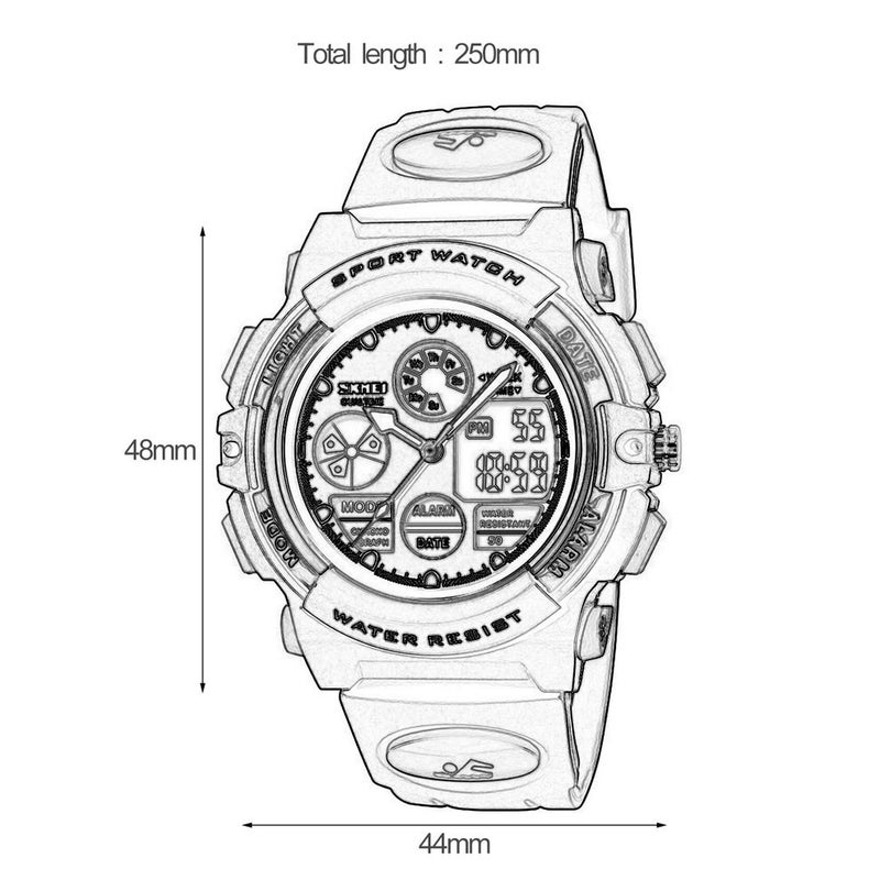Kids' Fashion Children Smart Watch LED Display Digital Wristwatch Waterproof