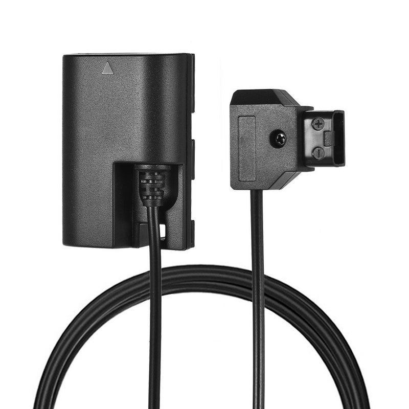 ANDOER - D-Tap To LP-E6 Fully Decoded Dummy Battery Adapter For Canon 5D II/III/IV/5DSR/6D /6DII/60D/70D/80D/7D/7DII Black - Image 1