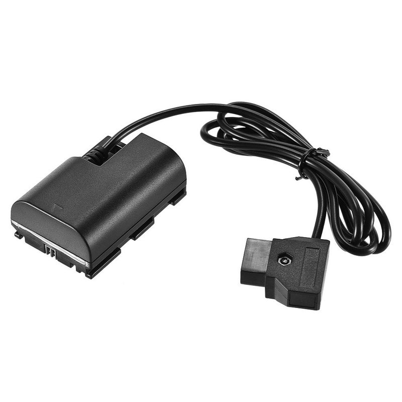 ANDOER - D-Tap To LP-E6 Fully Decoded Dummy Battery Adapter For Canon 5D II/III/IV/5DSR/6D /6DII/60D/70D/80D/7D/7DII Black - Image 1