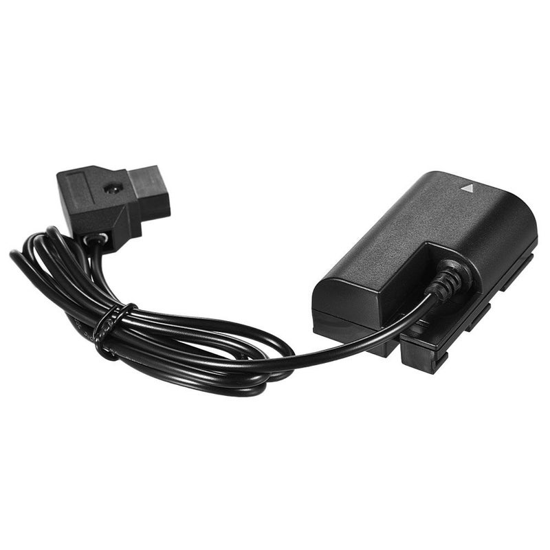 ANDOER - D-Tap To LP-E6 Fully Decoded Dummy Battery Adapter For Canon 5D II/III/IV/5DSR/6D /6DII/60D/70D/80D/7D/7DII Black - Image 1