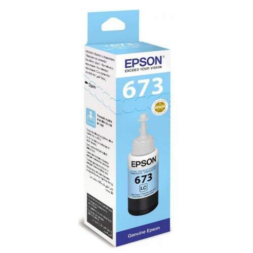 EPSON T6735 Ink Bottle Light Cyan - Image 2