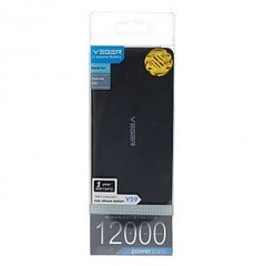 VEGER 12000.0 mAh Portable Power Bank Black  - Image 5