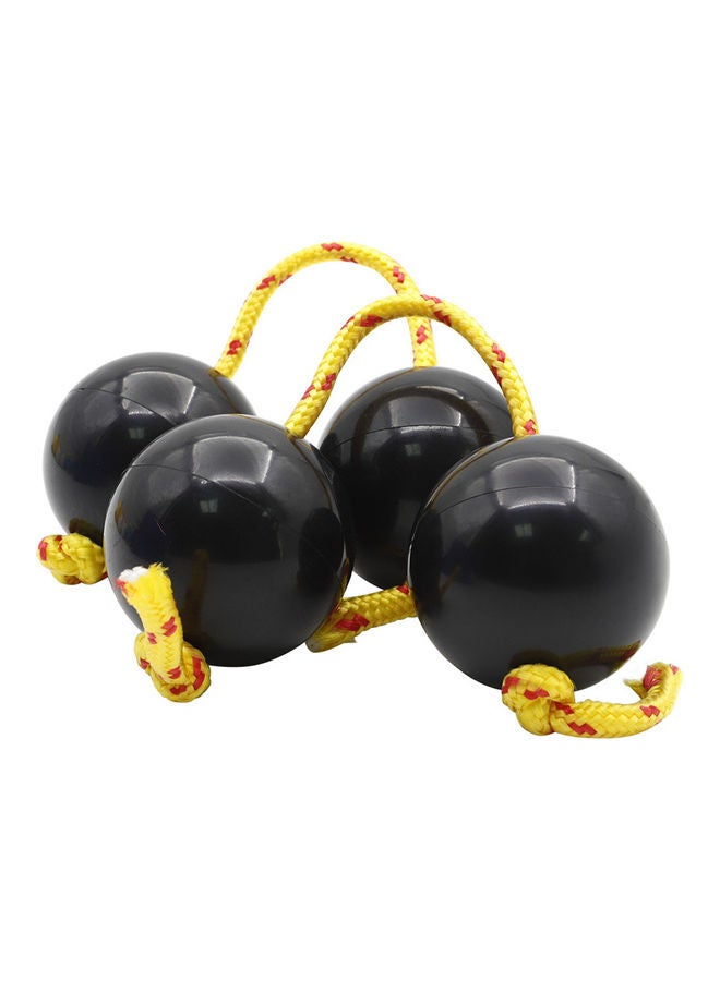 Generic - F-76 Aslatua African Shaker Rattle Double Gourd Polyrhythmic Percussion Instrument - Image 1