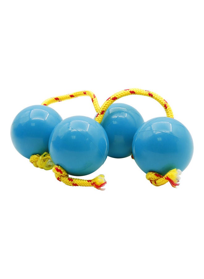 Generic - F-76 Aslatua African Shaker Rattle Double Gourd Polyrhythmic Percussion Instrument - Image 1