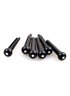 6 Pieces  Y-40 Acoustic Guitar Pins Strings Musical Instrument Replacement Part Maintain Accessories
