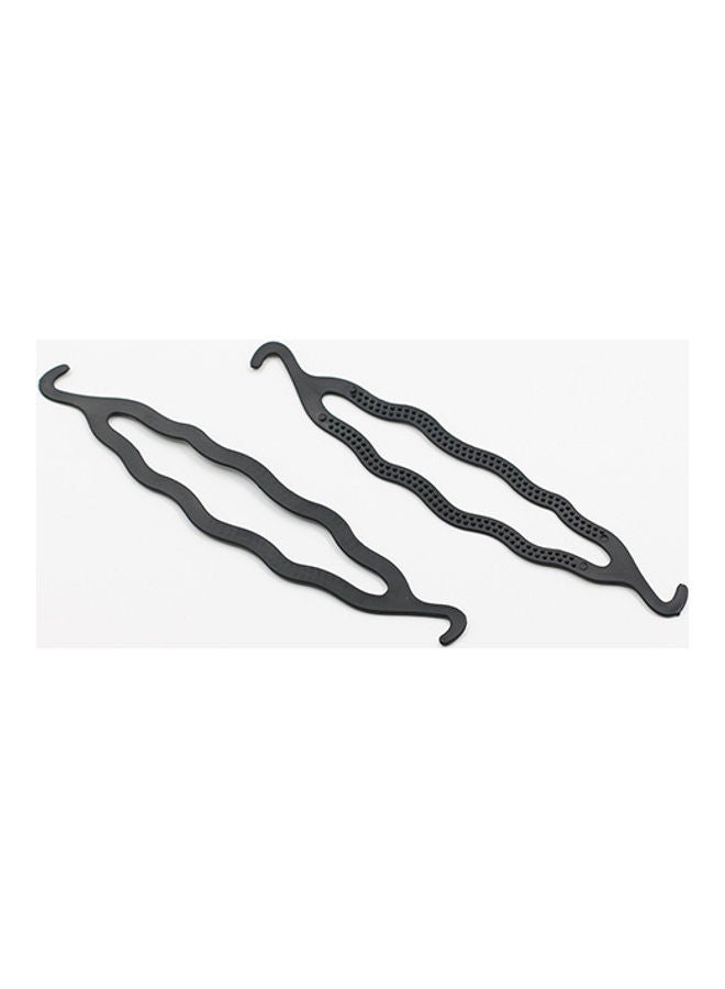 3 قطع من مشابك تصفيف الشعر الملتوية وأداة صنع الكعكة وإكسسوارات تصفيف الشعر بنفسك - Image 4