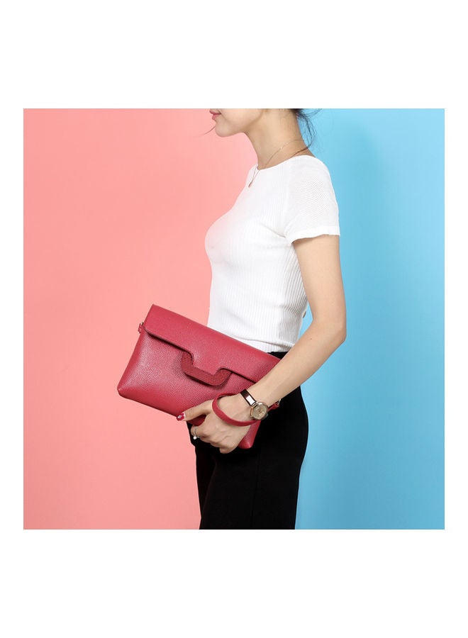 6-Piece Handbag Red - Image 3