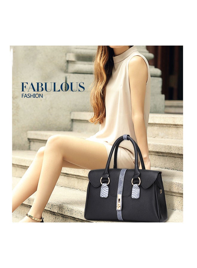 6-Piece Handbag Black  - Image 4