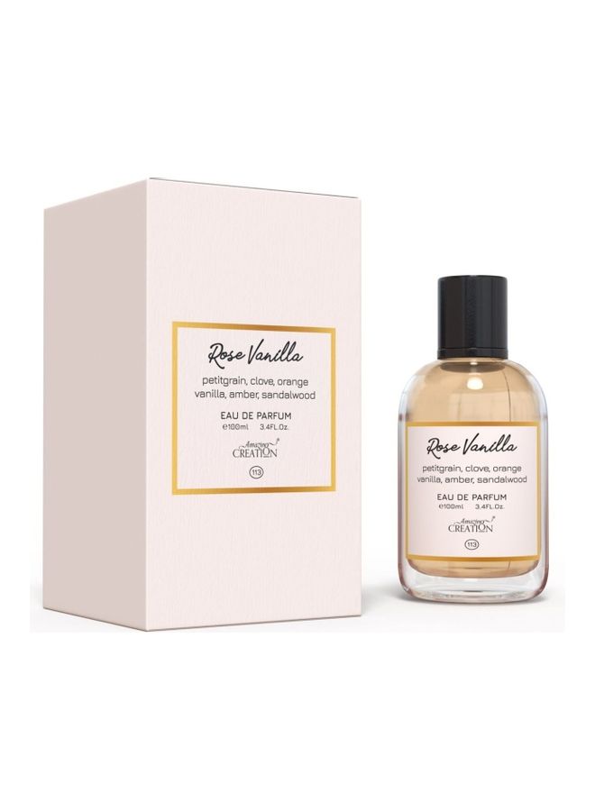 أميزينغ كرييشن عطر روز فانيلا EDP 100ملليلتر - Image 1