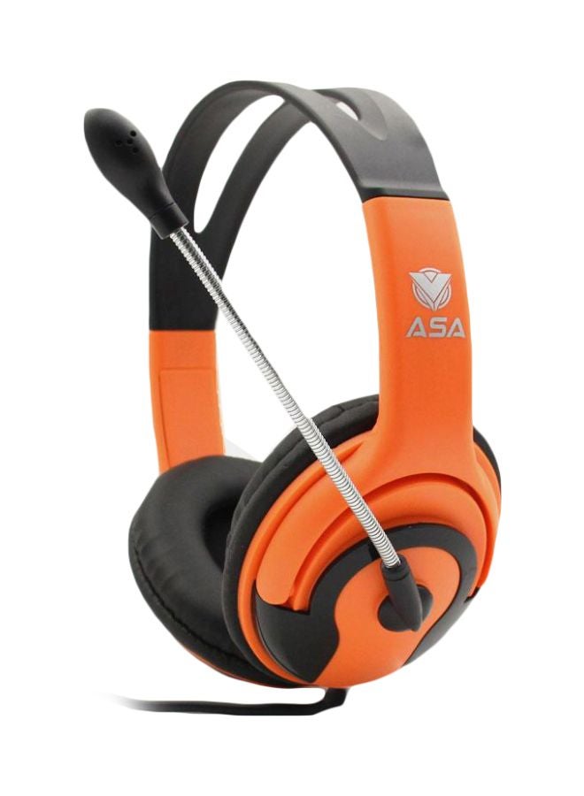 أيه أس أيه سماعة رأس سلكية للألعاب بتصميم يغطي الأذن مزودة بميكروفون - Image 1