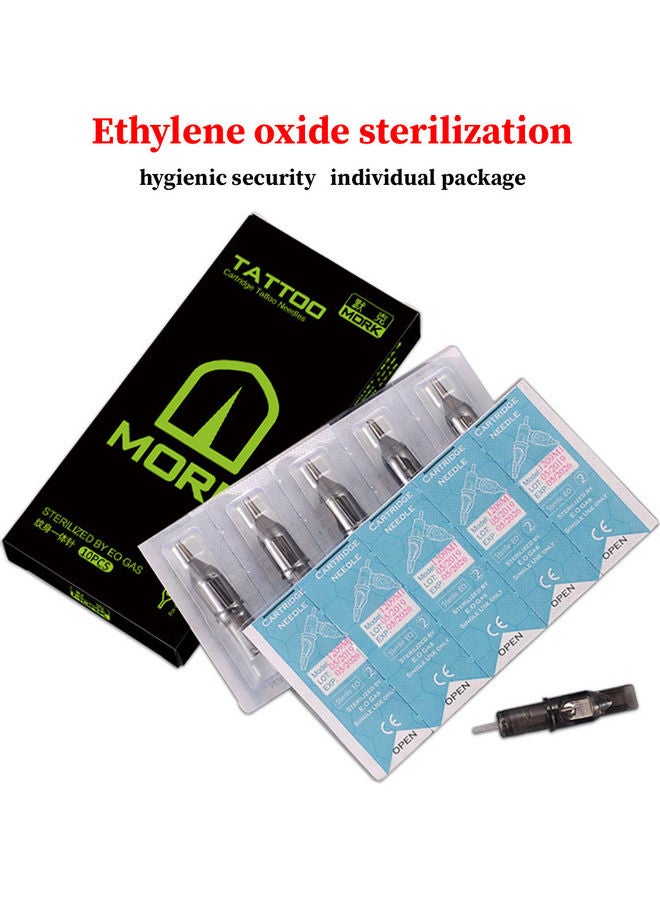 Generic - 10 Pcs/set Tattoo Professional Needle Equipment Disposable Tattoo Needle multicolor - Image 1