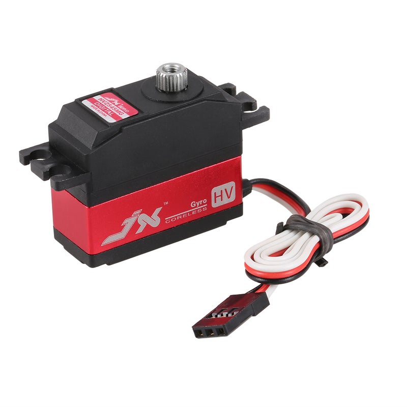 JX PDI-HV2545MG Metal Gear Digital Cordless Servo For RC 450 500 Helicopter 6 x 3.3 x 6cm - Image 2