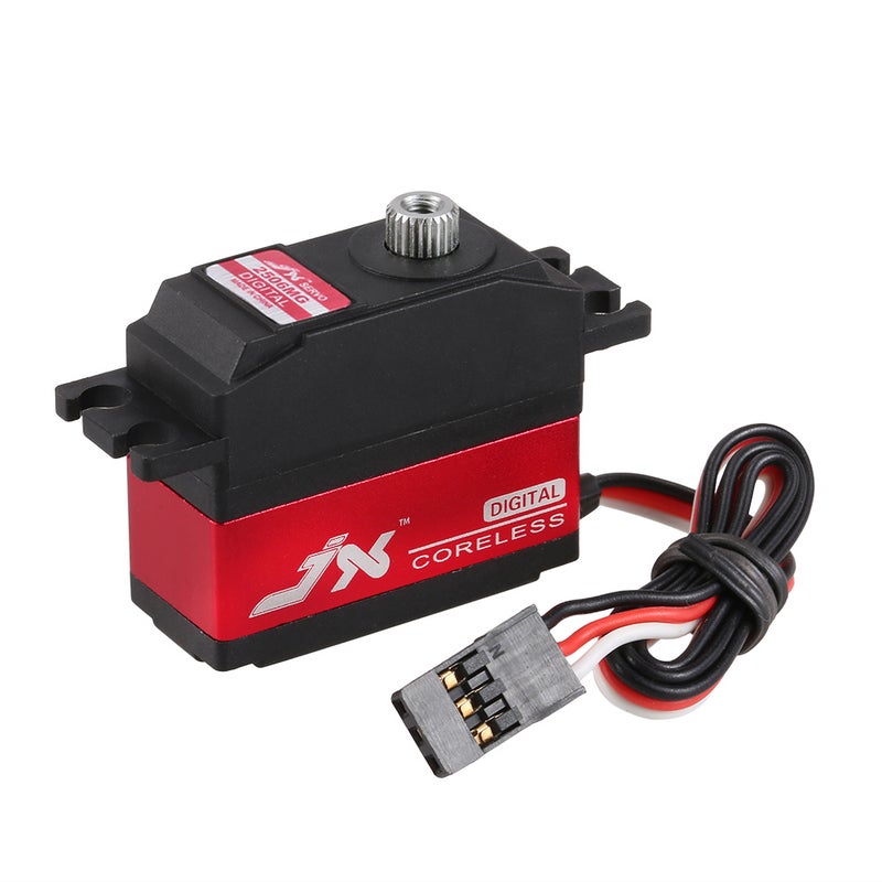 JX PDI-2506MG Metal Gear Digital Coreless Servo For RC 450 500 Helicopter 6 x 3.3 x 6cm - Image 2