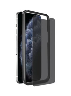 Baykron Tempered Glass Privacy Screen Protector For Apple iPhone 12 Pro Max Black 