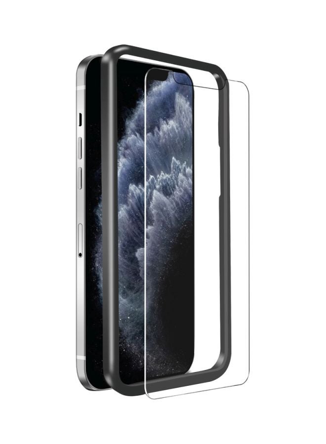 Baykron - Antibacterial 3D Tempered Glass Screen Protector For Apple iPhone 12 Pro Max Clear - Image 1