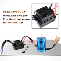 3650 4370KV 4 Poles 45A Sensorless Brushless Motor And ESC 10 x 6 x 8cm
