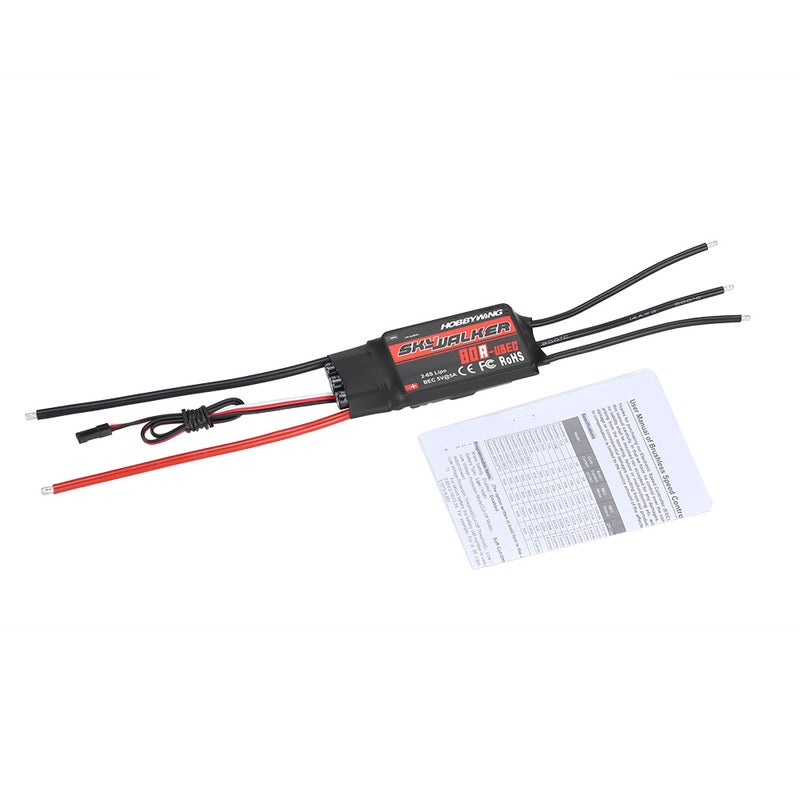 Brushless ESC 5V/5A BEC For Airplane 13.5 x 2 x 9cm - v1603971369/N41399244A_5